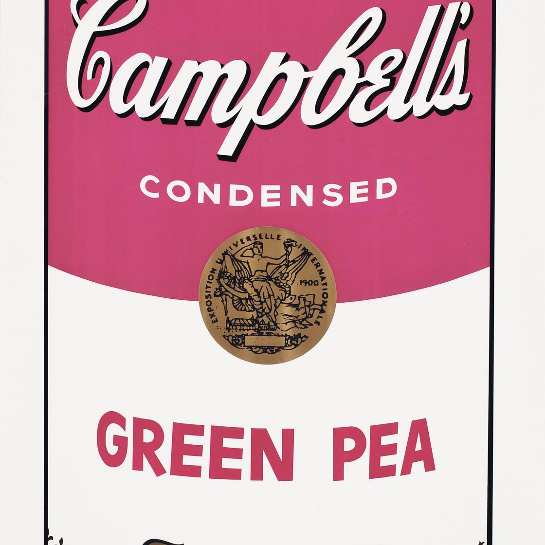 Andy Warhol — Зеленый горошек из супа Campbell's Soup I (F. & S. II.50)