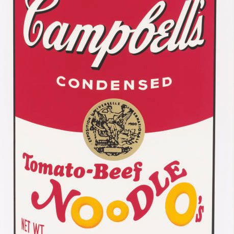 Andy Warhol — Томатно-говяжья лапша O's, от Campbell's Soup II (F. & S. II.61)