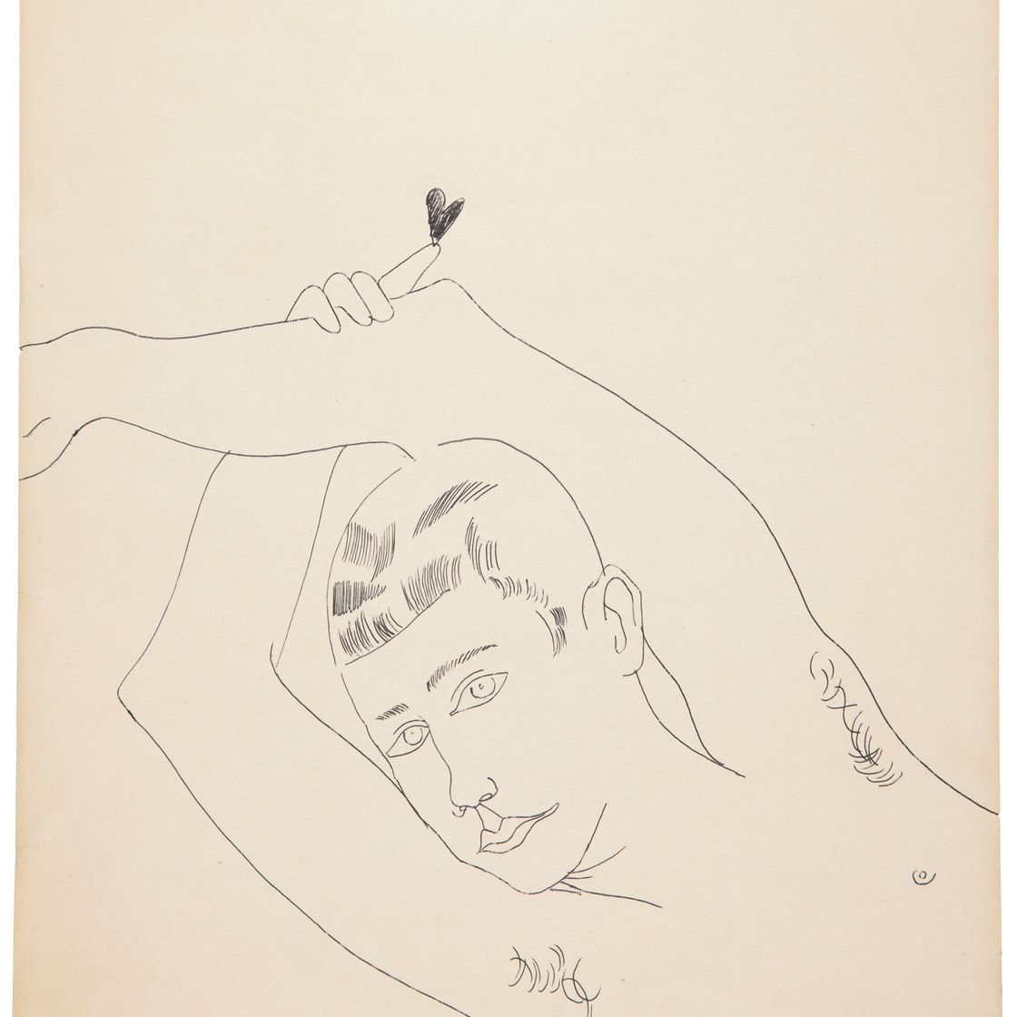 Andy Warhol — Молодой человек с сердцем