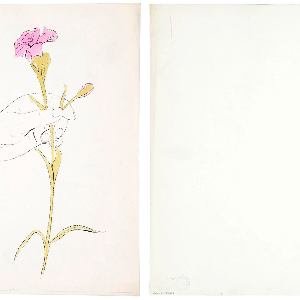 Andy Warhol — Золотая книга: две пластины (см. F. & S. IV.114 и IV.115)