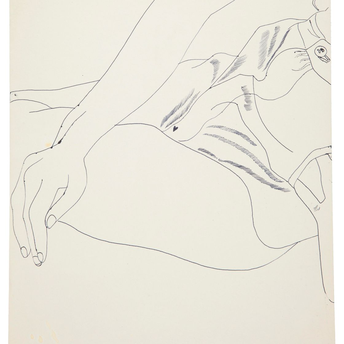 Andy Warhol — Туловище с сердцем