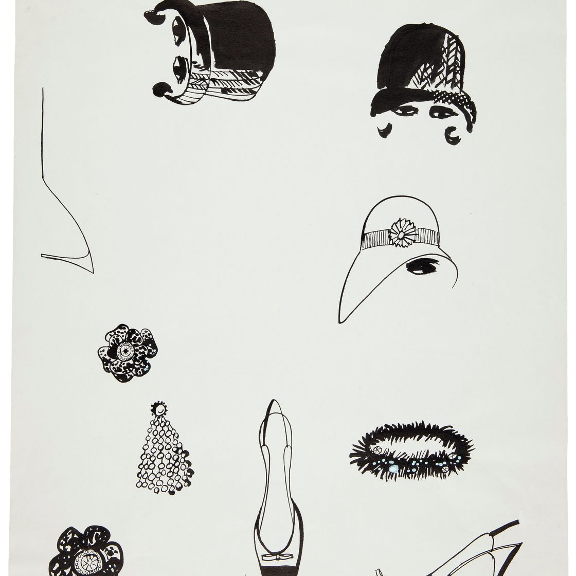 Andy Warhol — Головные уборы, обувь и украшения