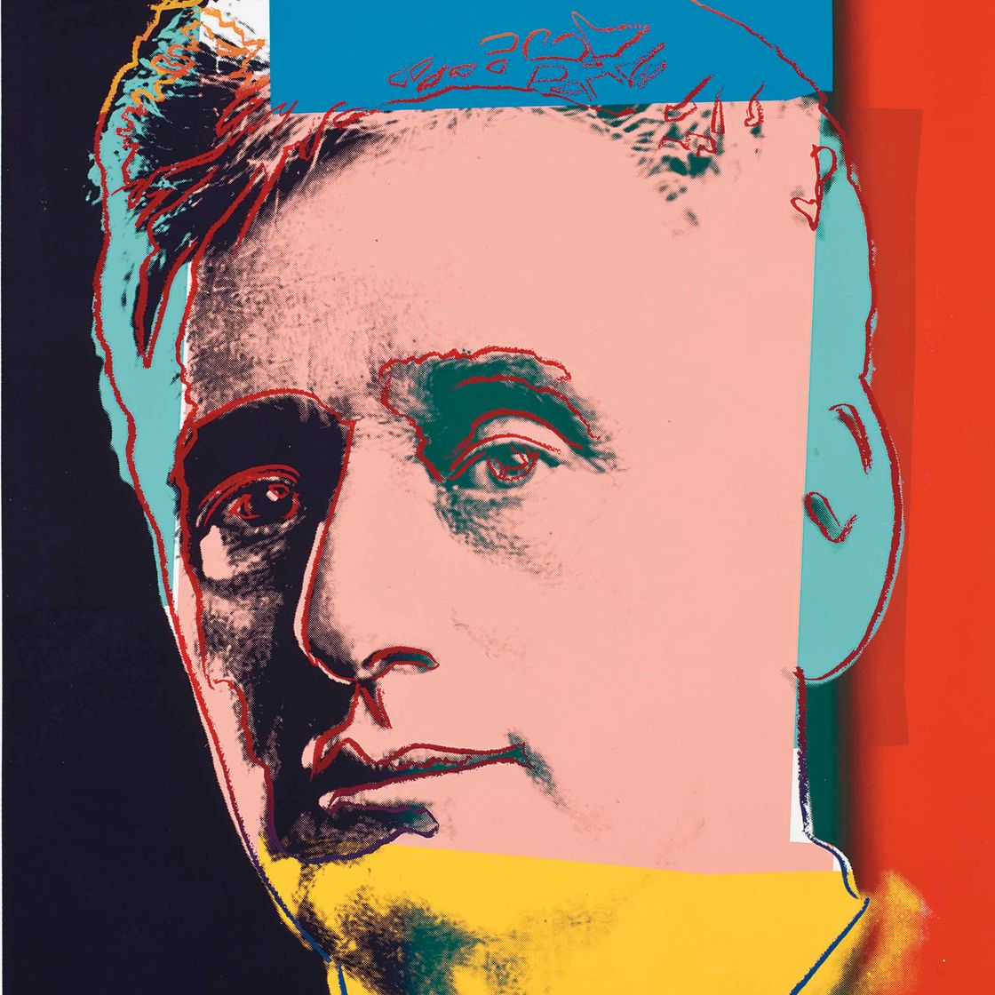 Andy Warhol — Луис Брандейс из "Десяти портретов евреев двадцатого века"