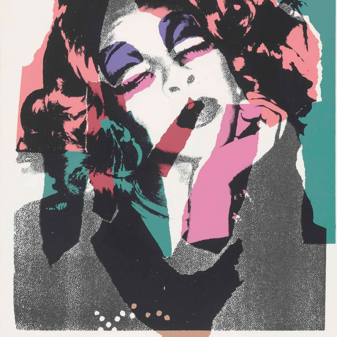 Andy Warhol — Одна тарелка, от: Леди и джентльмены
