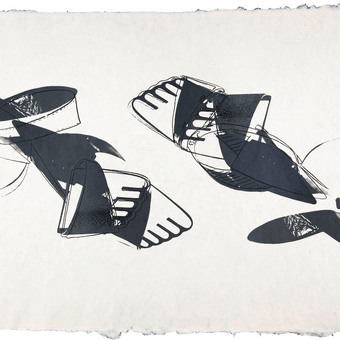 Andy Warhol — Сандалии (см. F. & S. III.26)
