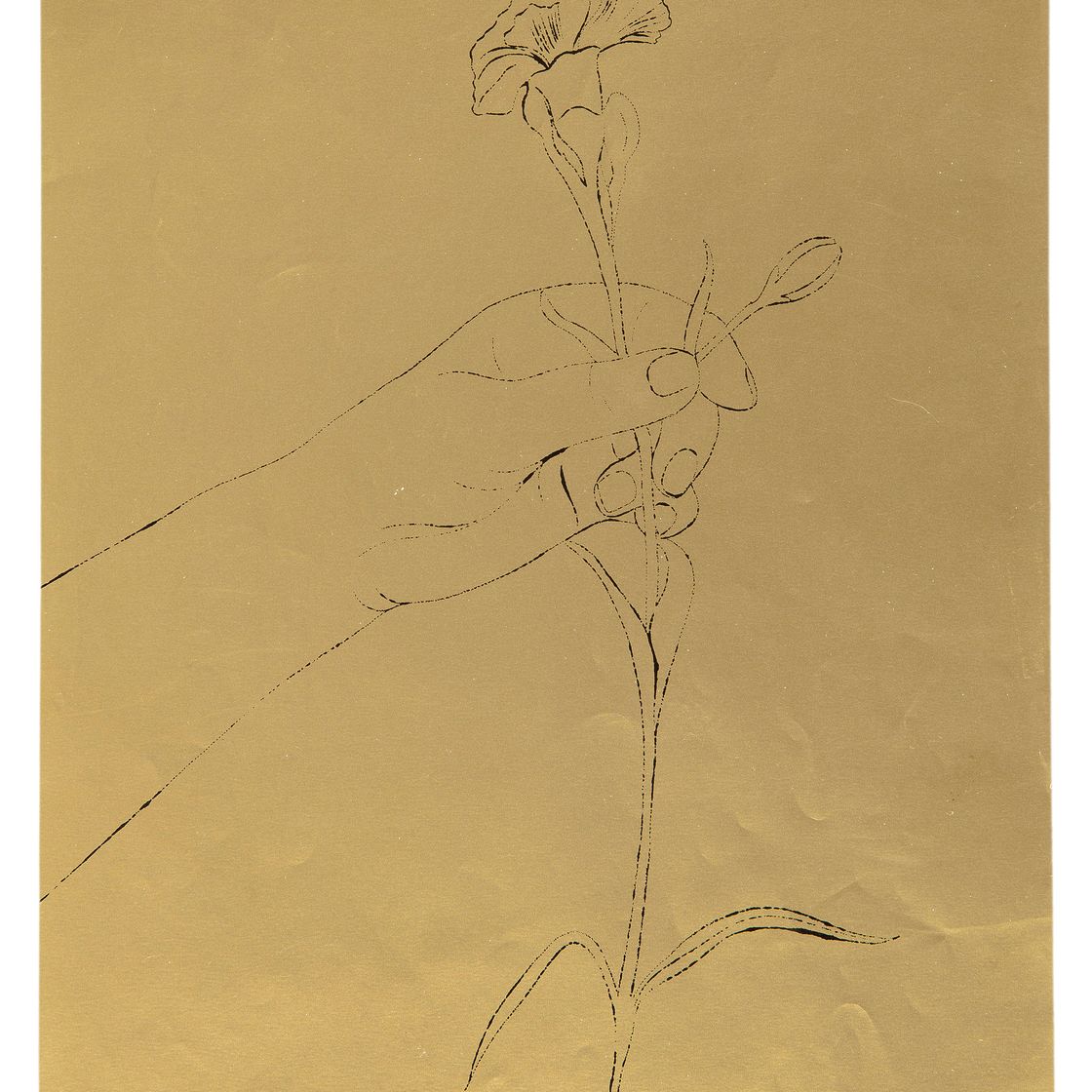 Andy Warhol — Золотая книга: одна пластина (см. F. & S. IV.115)