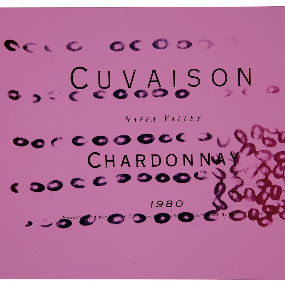 Andy Warhol — Кювезон Шардоне (см. F. & S. III.6[c])