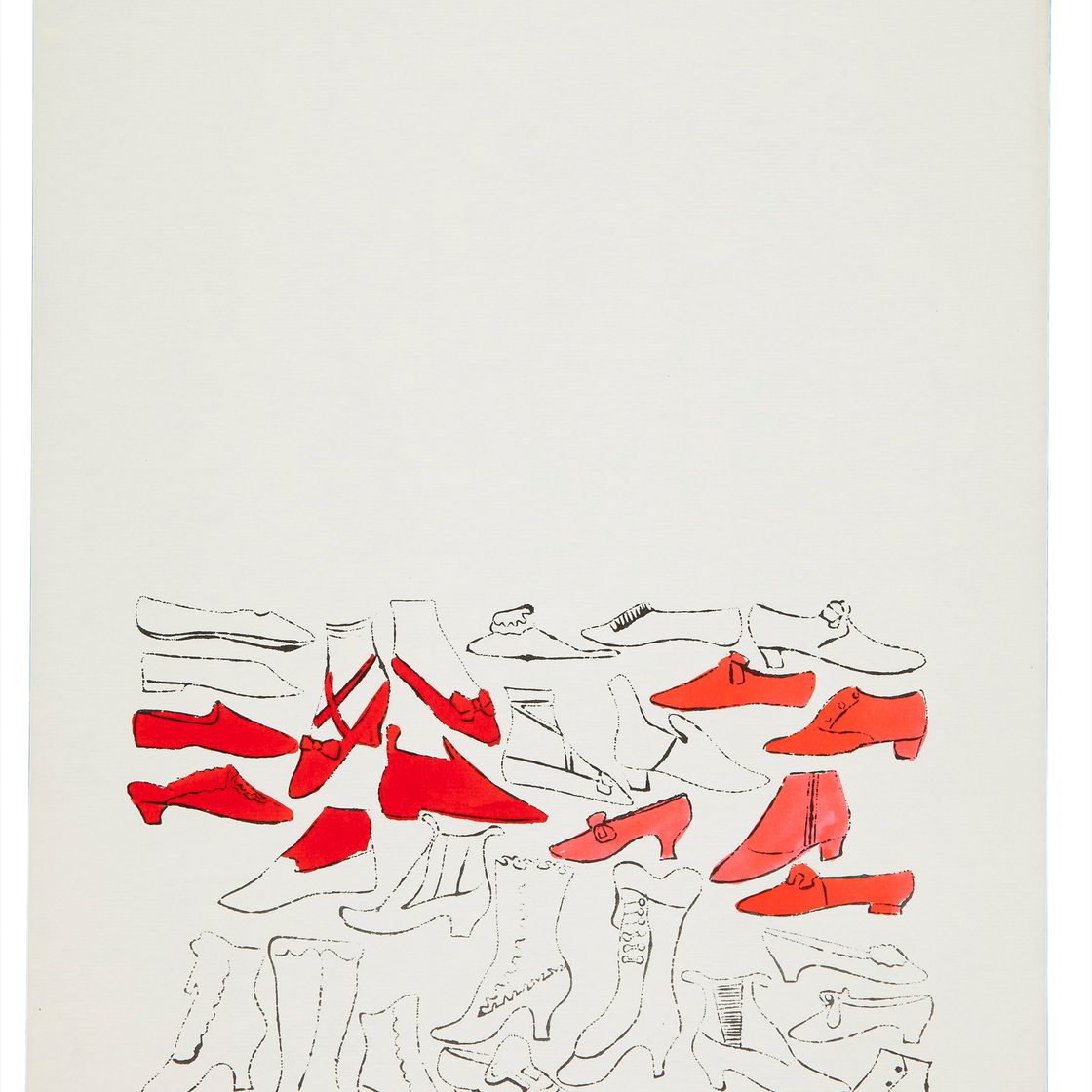Andy Warhol — В рамках исследования качества обуви (см. F. & S. IV.69A - 84A)