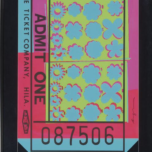 Andy Warhol — Билет в Линкольн-центр (F. & S. 19)