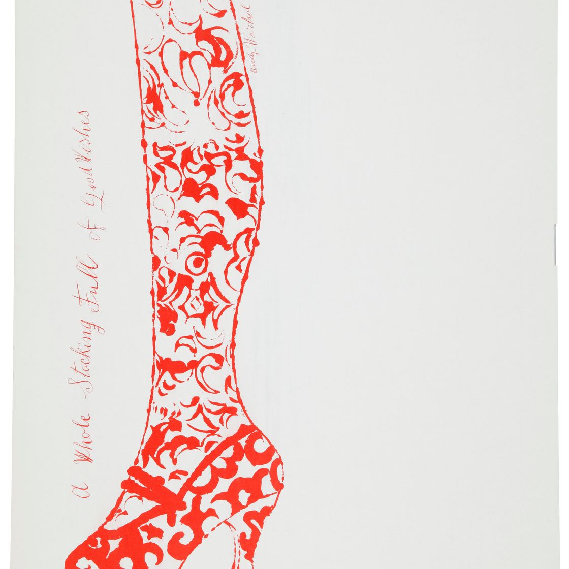 Andy Warhol — Целый чулок, полный Добрых пожеланий