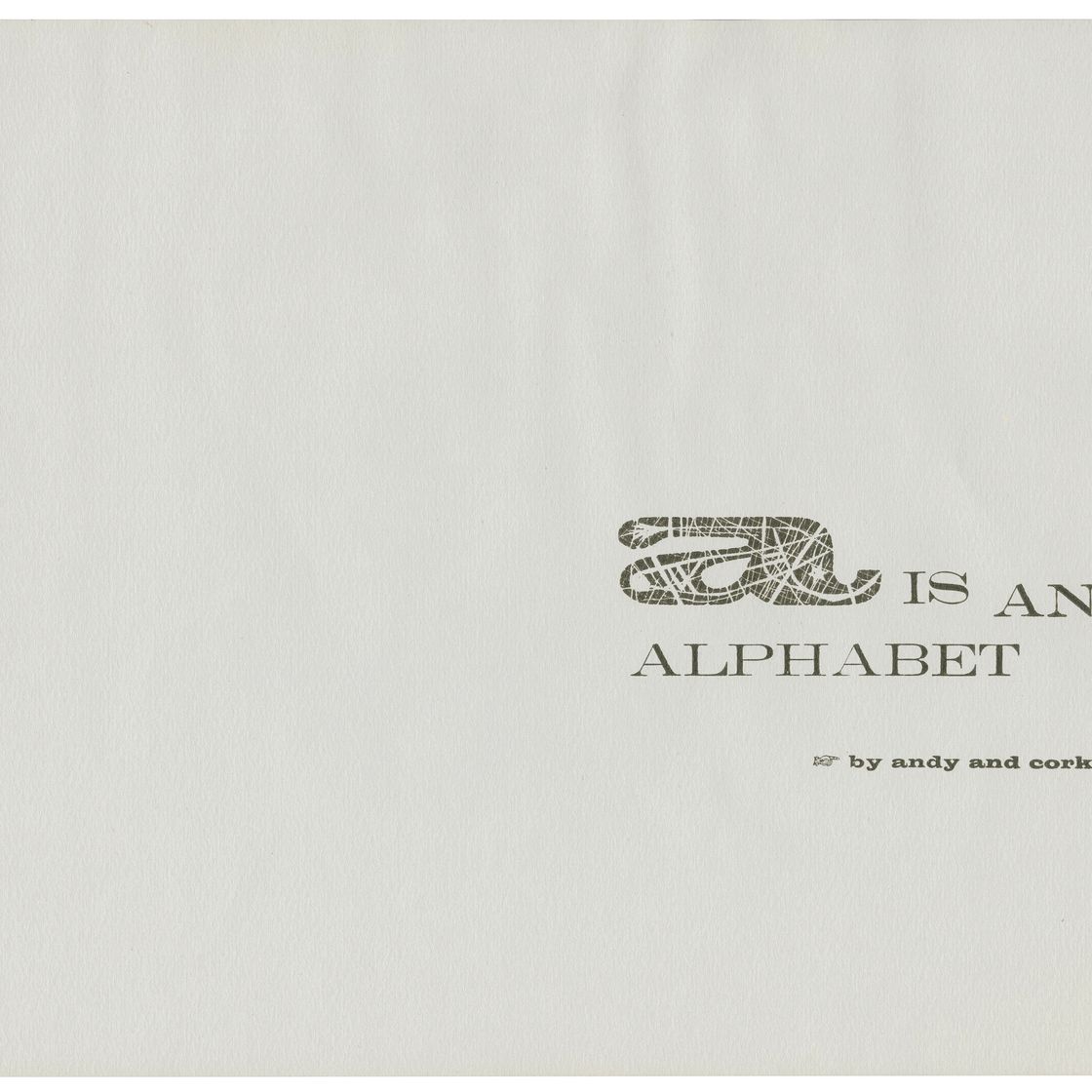 Andy Warhol — А - Это Алфавит (F. & S. IV.1-26)