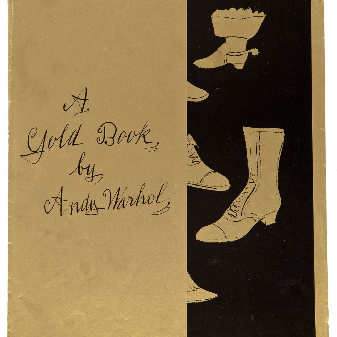 Andy Warhol — Золотая книга: две пластины (см. F. & S. IV.124 и титульный лист)