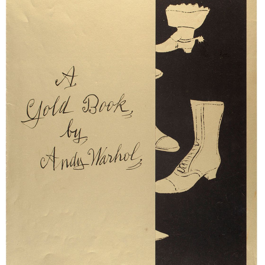 Andy Warhol — Золотая книга: две пластины (см. F. & S. IV.124 и титульный лист)