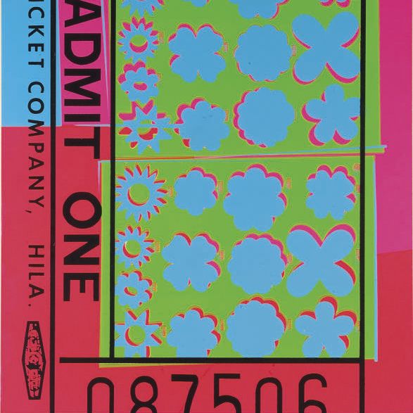 Andy Warhol — Билет в Линкольн-центр (F. & S. II.19)