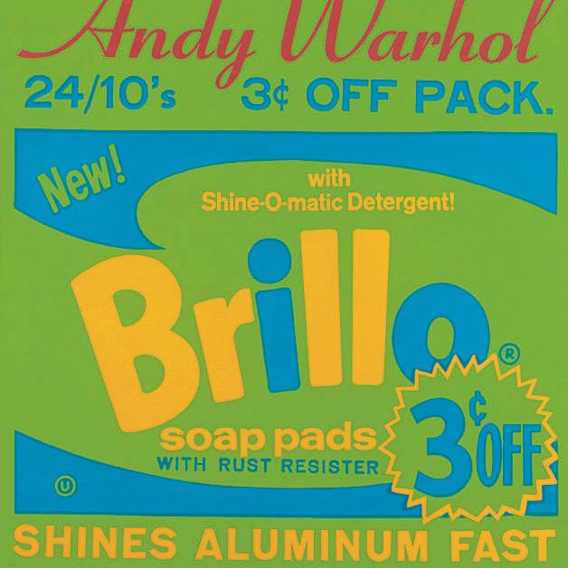 Andy Warhol — Энди Уорхол: плакат художественного музея Пасадены (не в F. & S.)