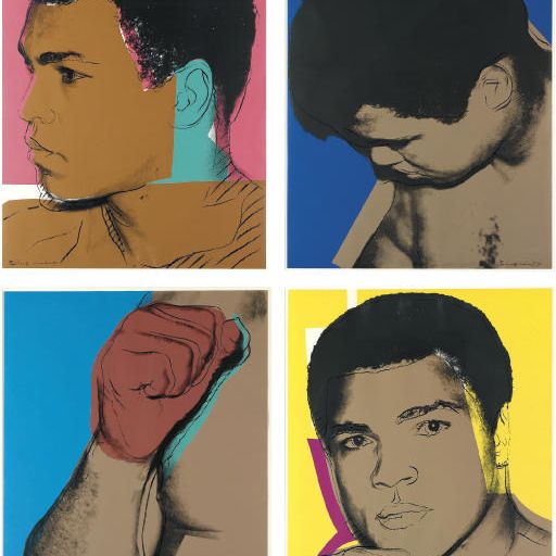 Andy Warhol — Мухаммед Али (F. & S. II.179-182)