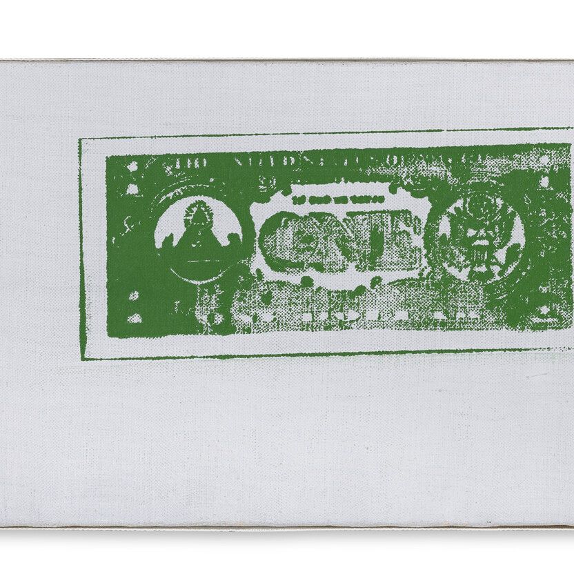 Andy Warhol — Однодолларовые банкноты (корешки), изображение 1