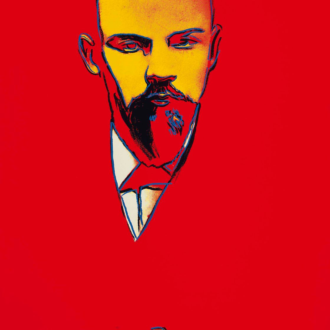 Andy Warhol — Красный Ленин