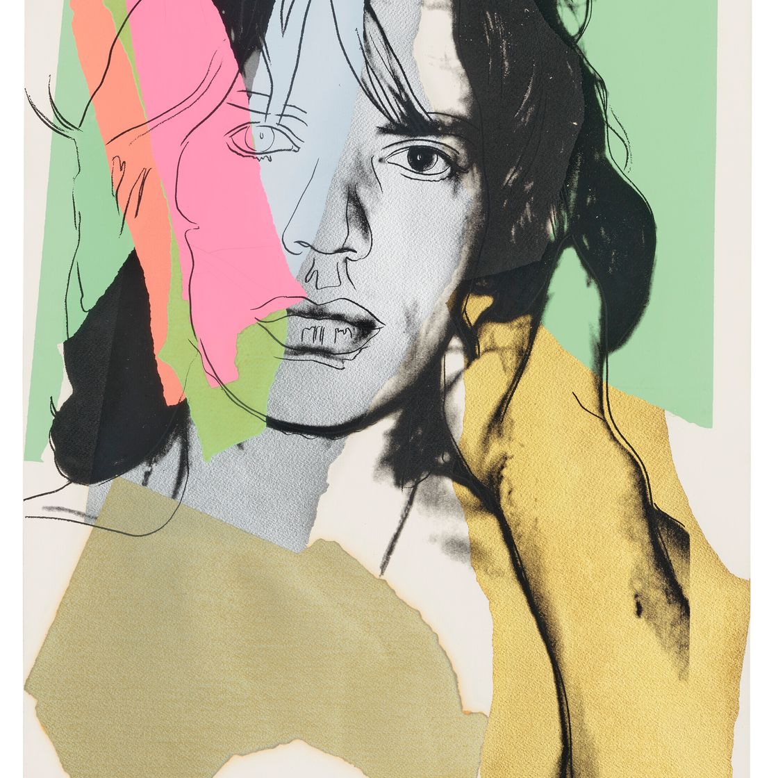 Andy Warhol — Мик Джаггер