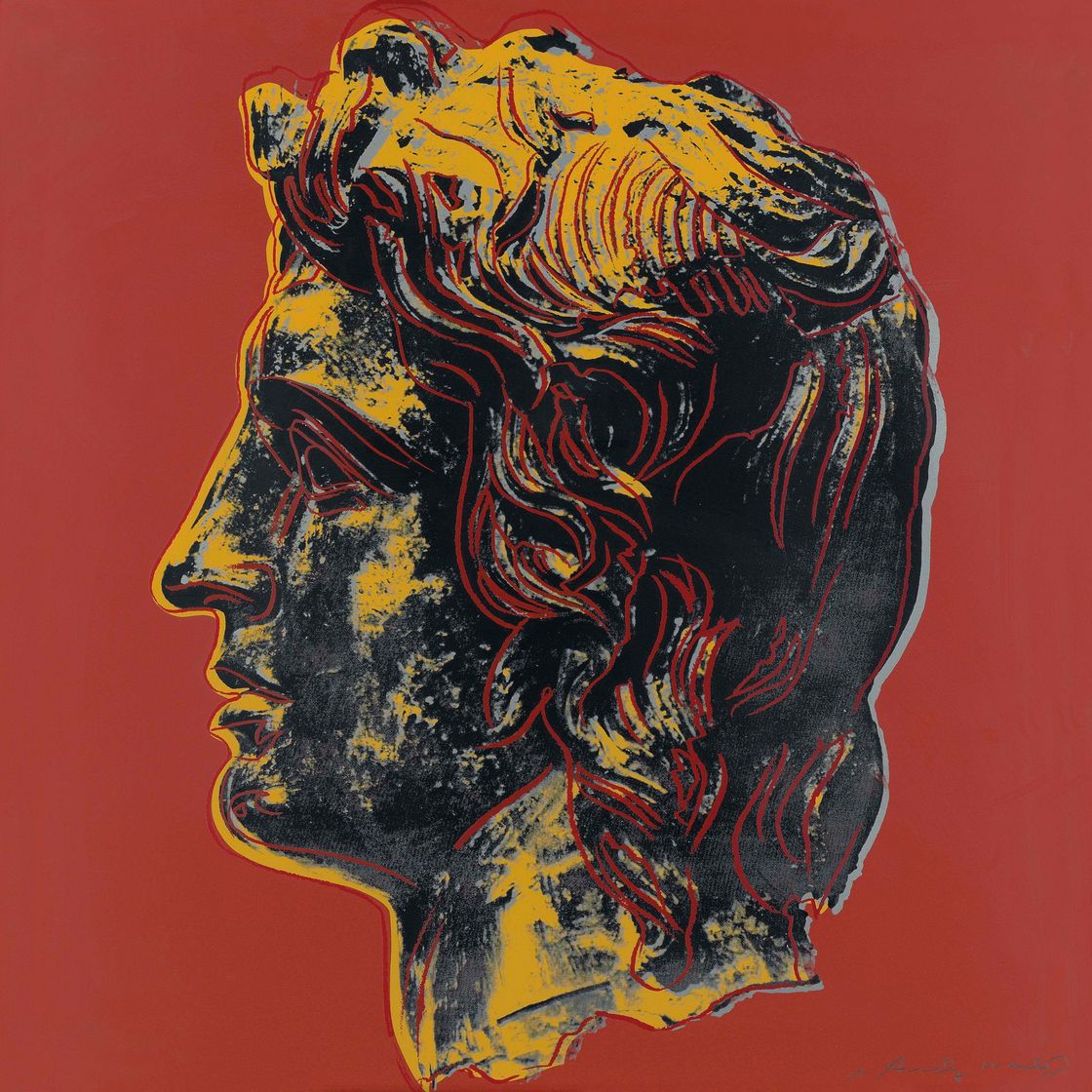 Andy Warhol — Александр Македонский (F. & S. II.292)