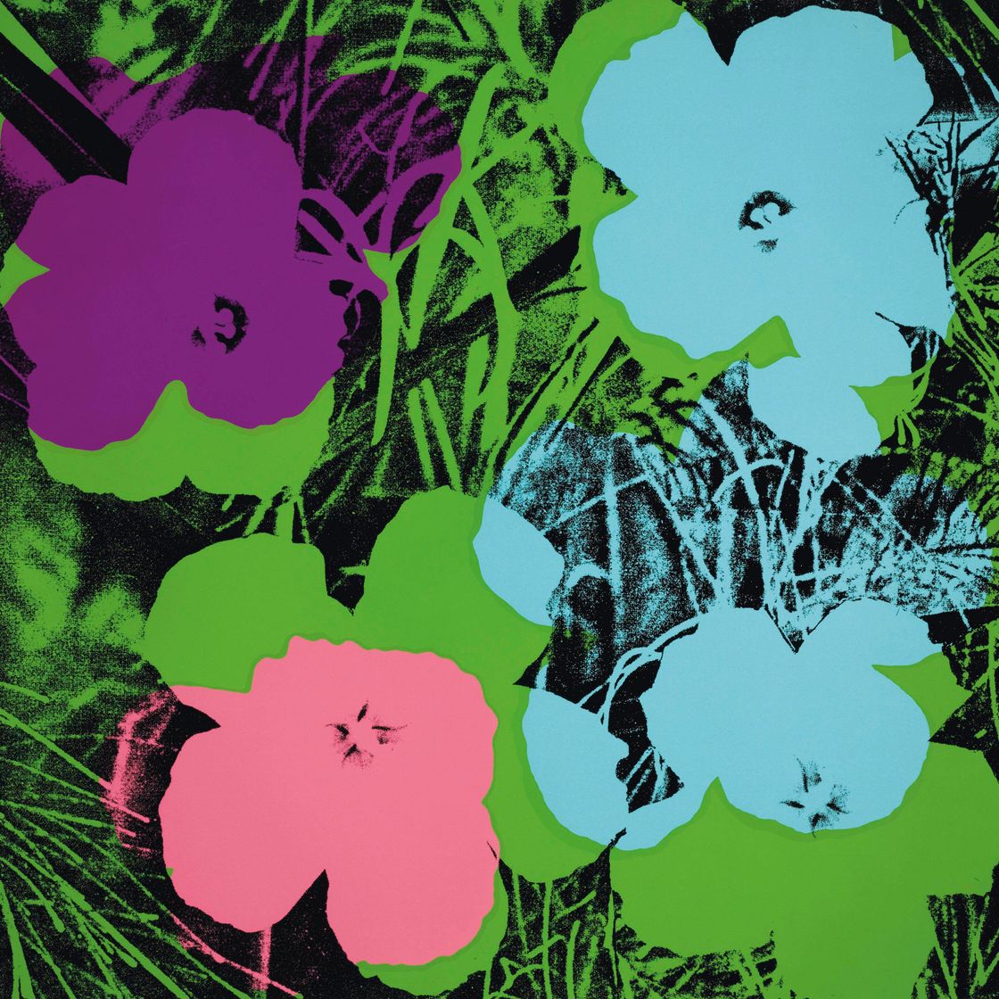 Andy Warhol — Цветы : одна тарелка (F. & S. II.64)