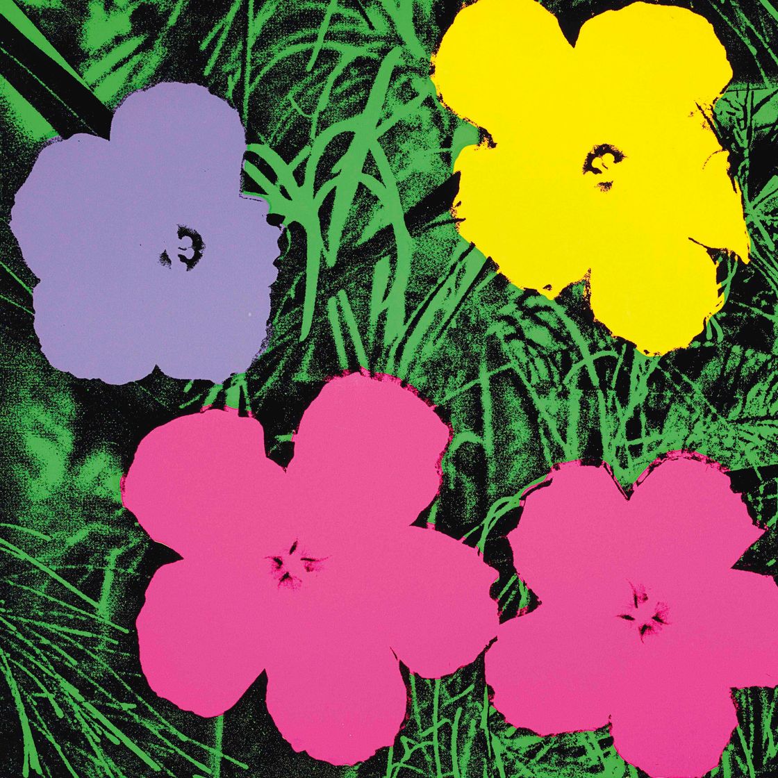 Andy Warhol — Цветы : одна тарелка (F. & S. II.73)