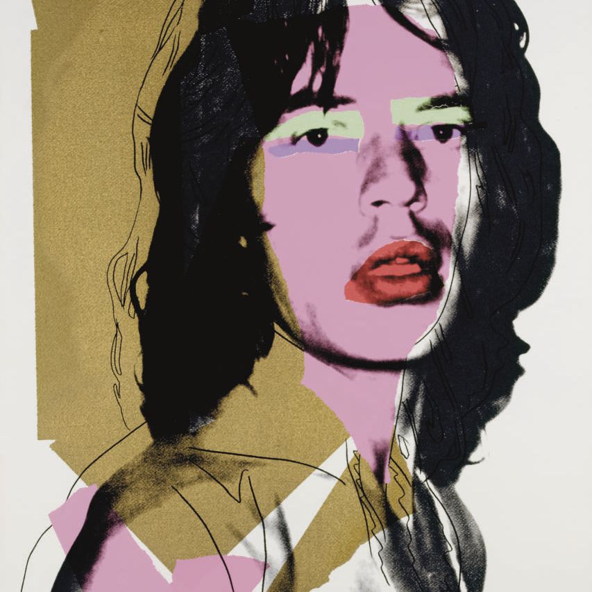 Andy Warhol — Мик Джаггер (F. & S. II.143)