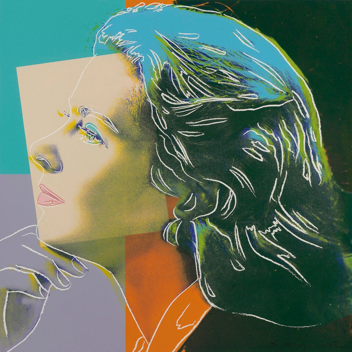 Andy Warhol — От себя лично, от Ингрид Бергман (F. & S. II.313)