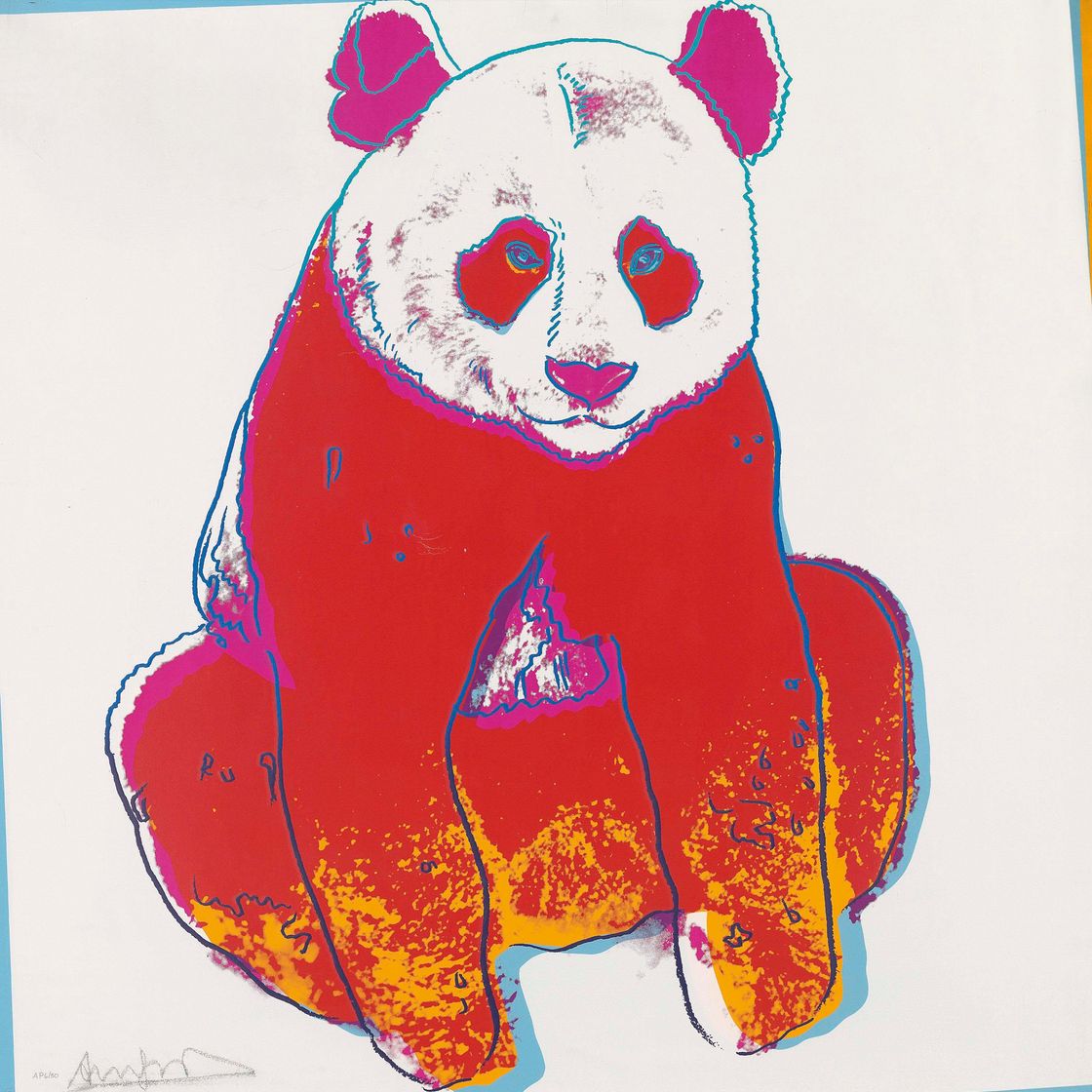 Andy Warhol — Гигантская панда, из: Исчезающий вид (F. & S. II.295)