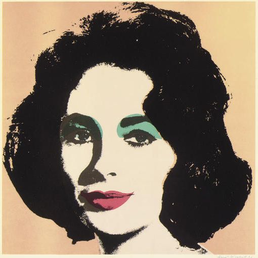 Andy Warhol — Лиз (F. & S. 7)
