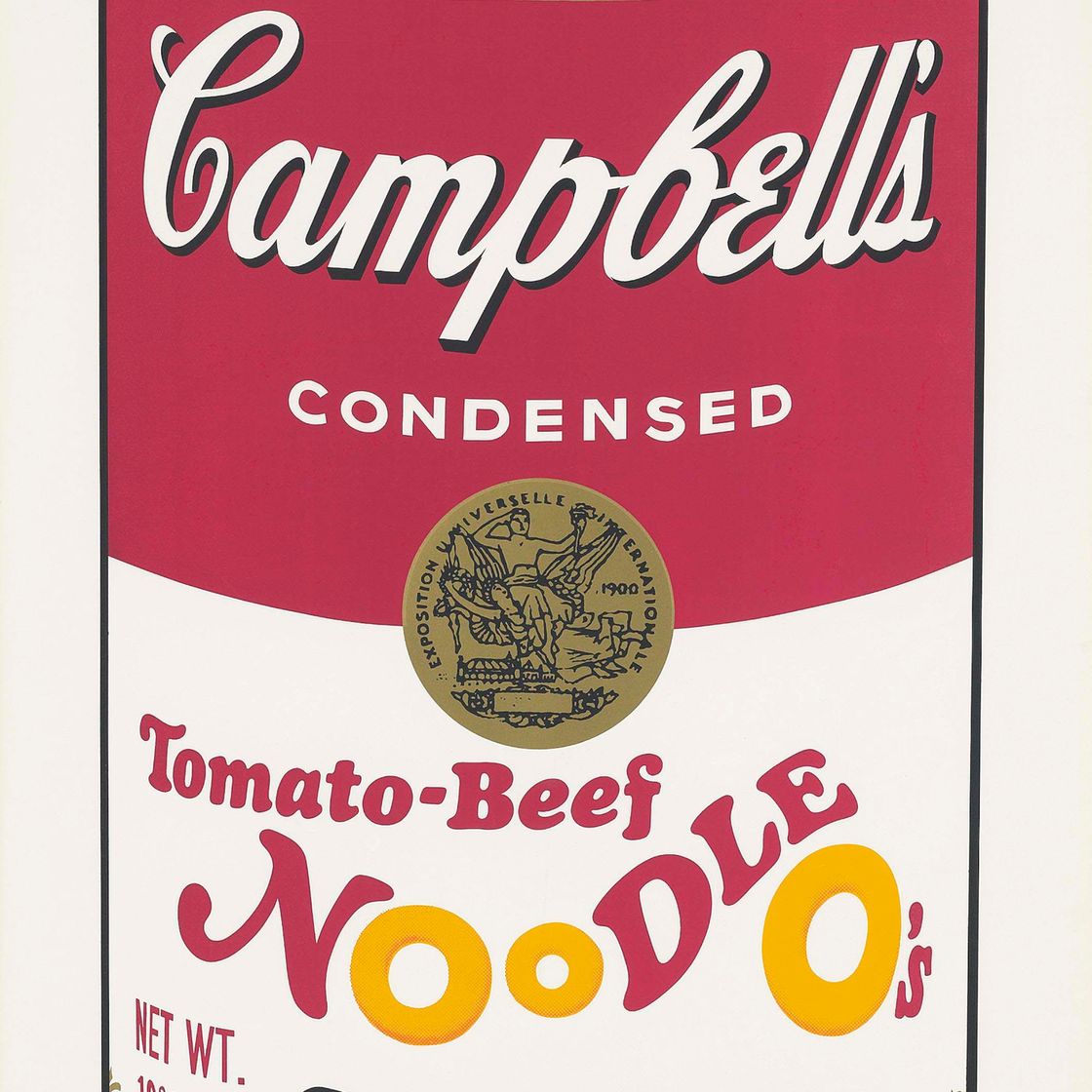 Andy Warhol — Томатно-говяжья лапша O's, от: Campbell's Soup II (F. & S. II.61)