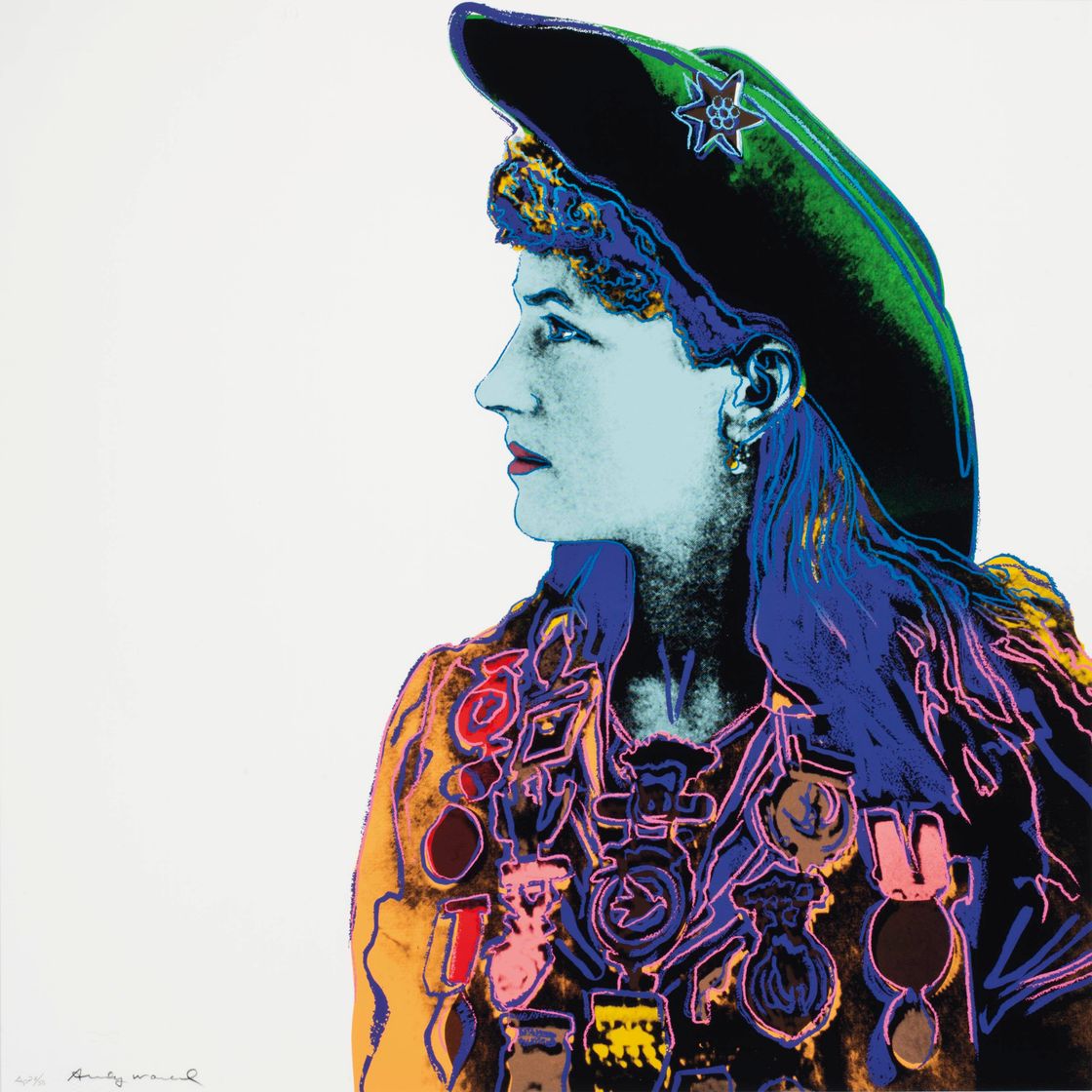 Andy Warhol — Энни Оукли из "Ковбоев и индейцев" (F. & S. II.378)