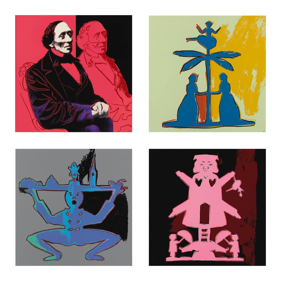 Andy Warhol — Ганс Христиан Андерсен (Ф. И С. II.394-397)