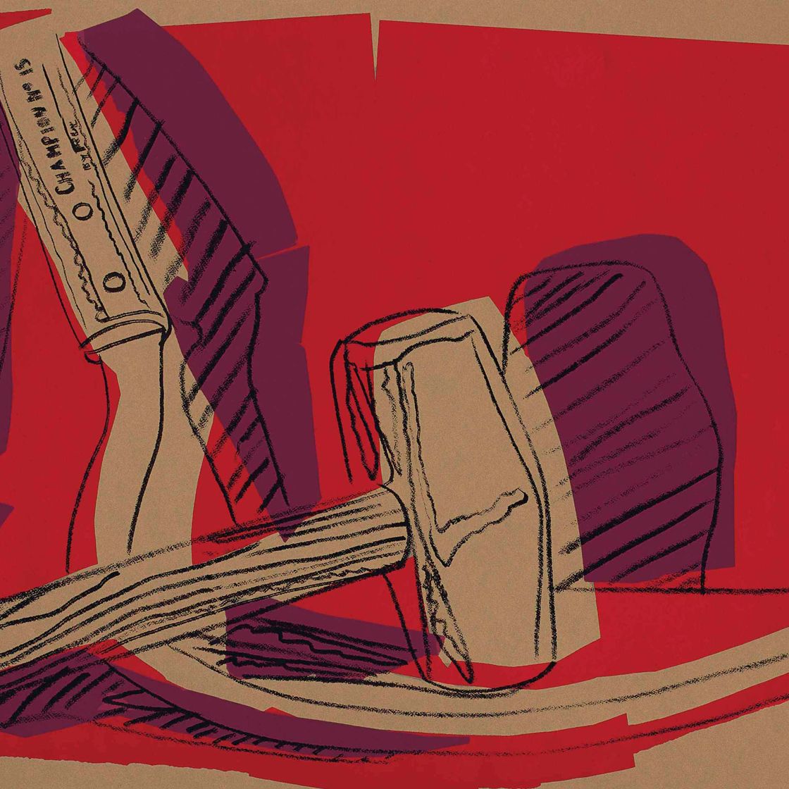 Andy Warhol — Серп и молот : одна тарелка