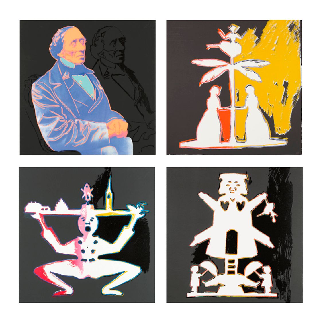 Andy Warhol — Ханс Кристиан Андерсон (F. & S. II.398-401)