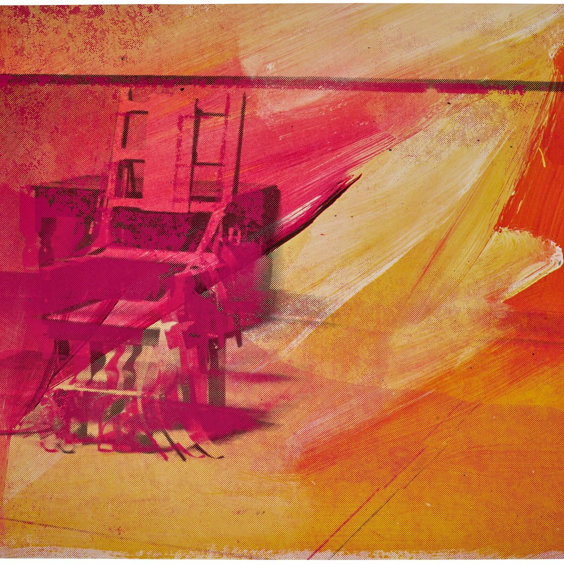 Andy Warhol — Электрический стул : один отпечаток