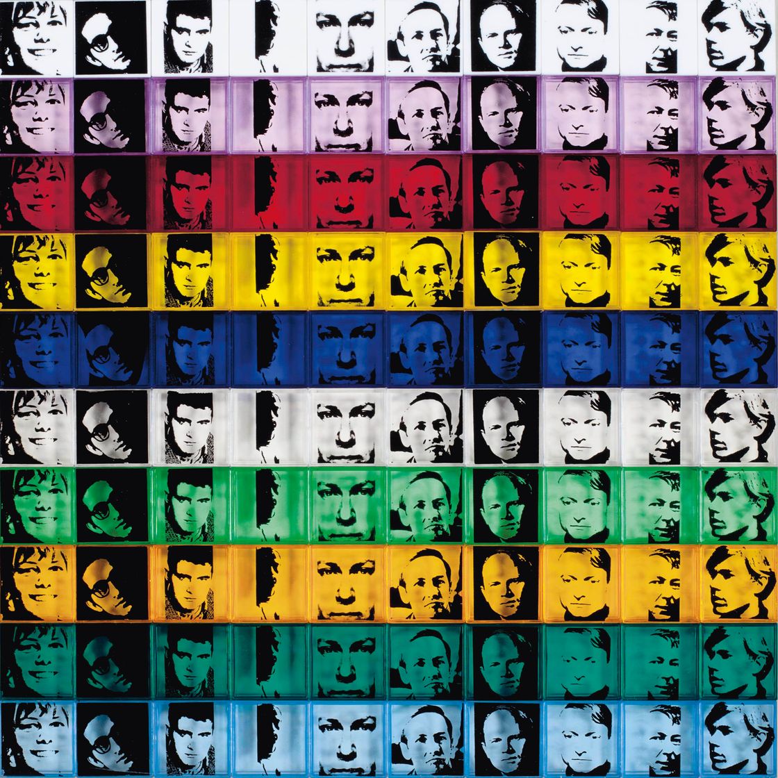 Andy Warhol — Портреты художников, из 10, работы Лео Кастелли (Фельдман и Шеллман II.17)