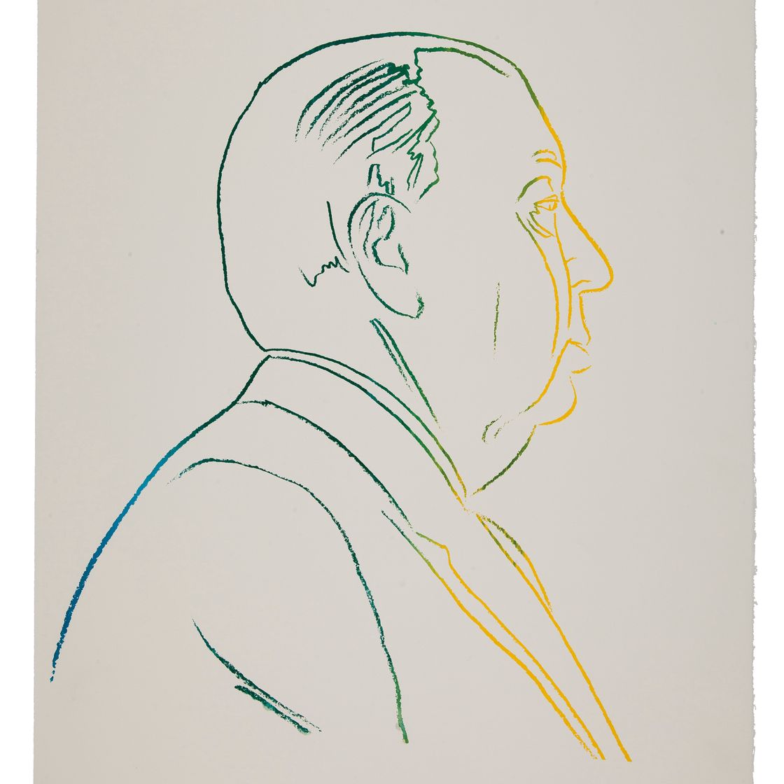 Andy Warhol — Альфред Хичкок (см. Ф. И.о. III.14)