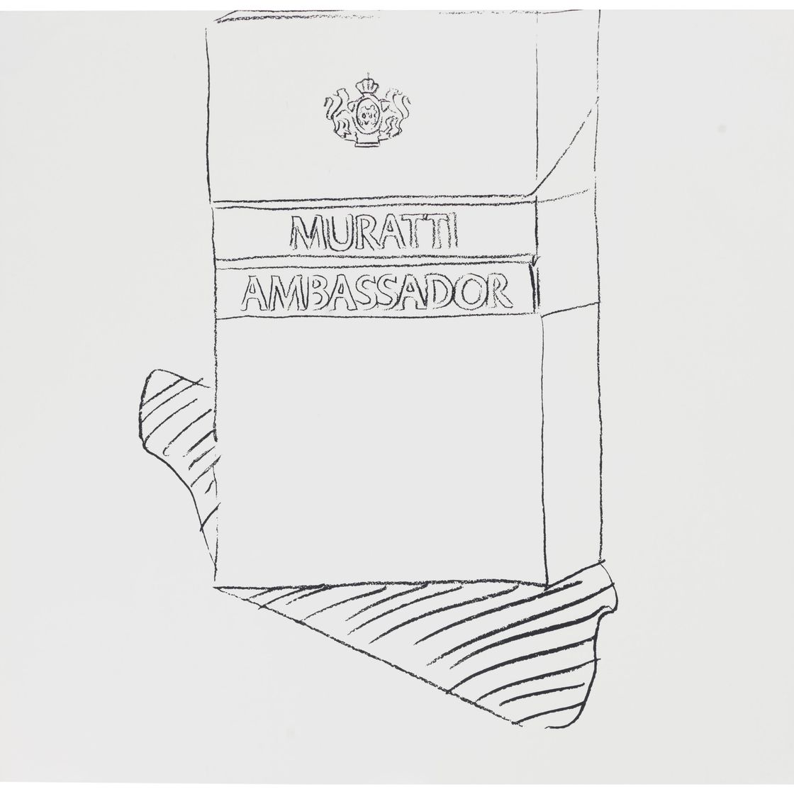 Andy Warhol — Сигареты "Муратти Амбассадор"