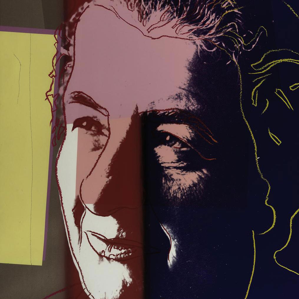 Andy Warhol — Голда Меир, из "Десяти портретов евреев двадцатого века" (F. & S. 233)
