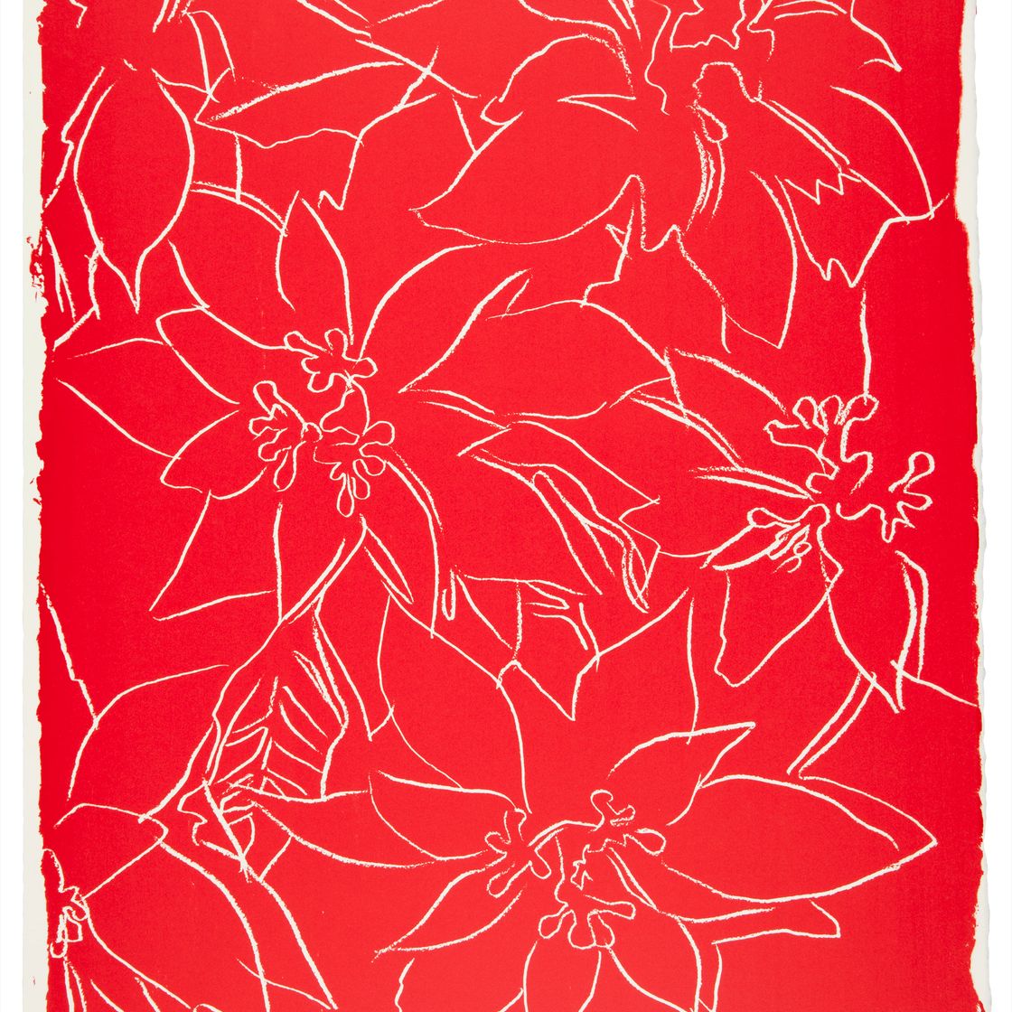 Andy Warhol — Пуансеттии (F. & S. IIIA.50[a])
