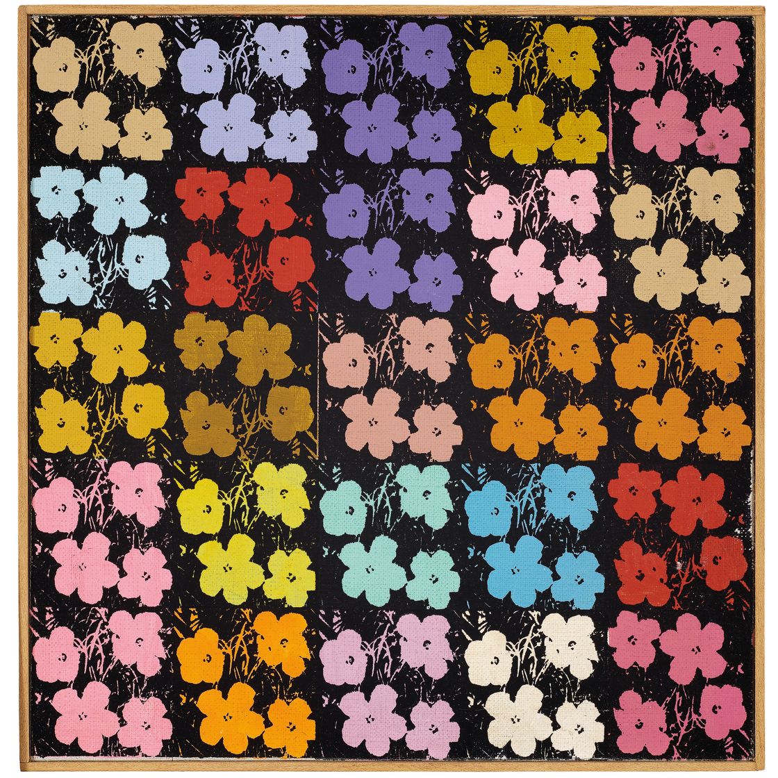Andy Warhol — Энди Уорхол, "25 цветов №4"