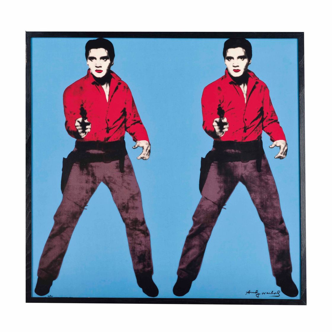 Andy Warhol — Элвис: Синий