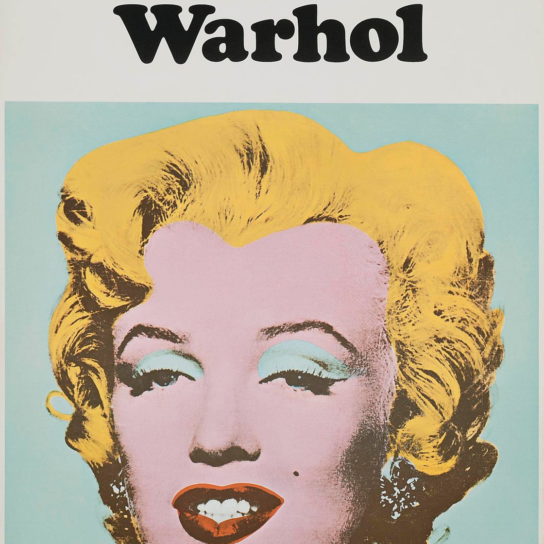 Andy Warhol — Плакат выставки Уорхола:Галерея Тейт (Мэрилин) (не в F&S)