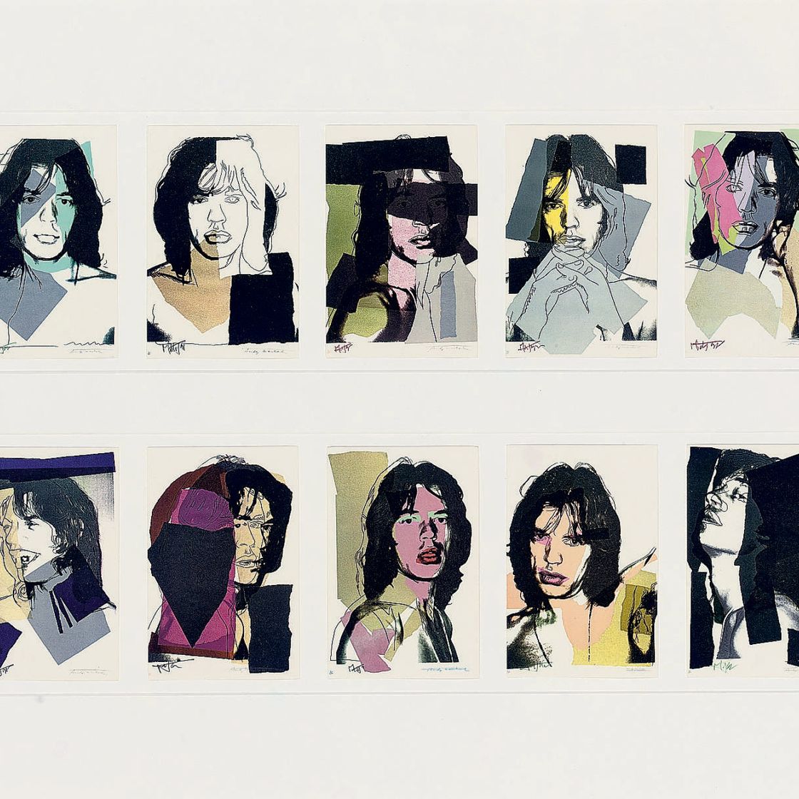 Andy Warhol — Энди Уорхол, Мик Джаггер