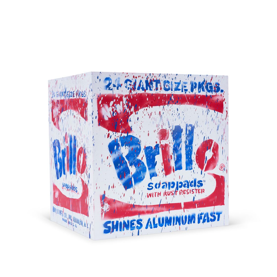 Andy Warhol — Коробка для мыла Brillo Soap Pads II (вдохновлена Энди Уорхолом)