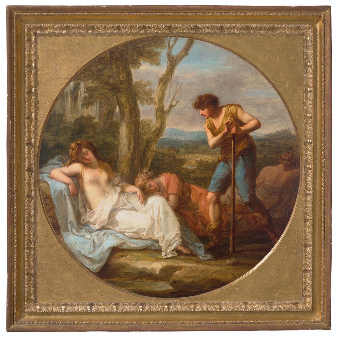 Angelica Kauffmann — Триумф Венеры с тремя грациями, а также Кимона и Ифигении, изображение 5