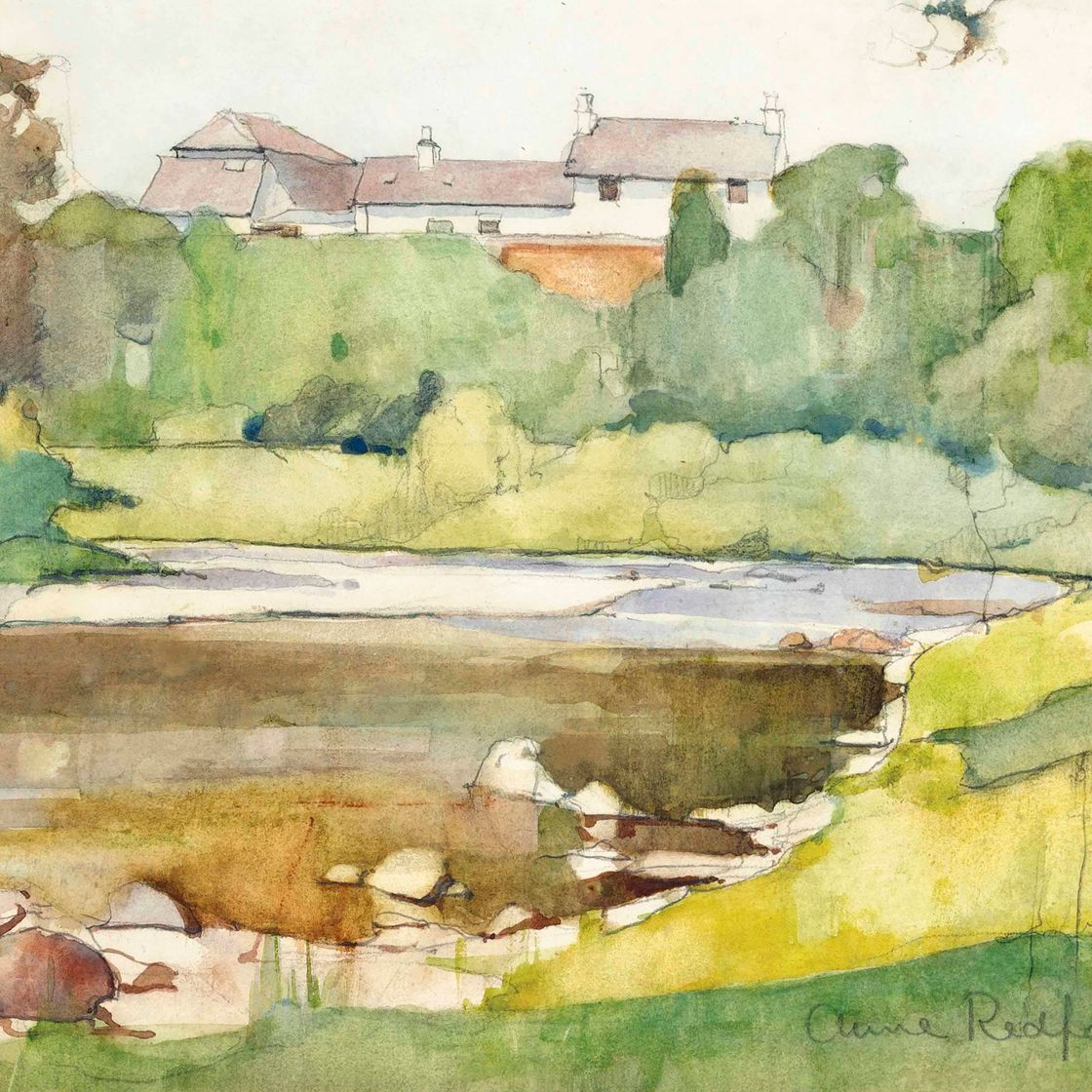 Anne Redpath — Тевиот в Хоуке