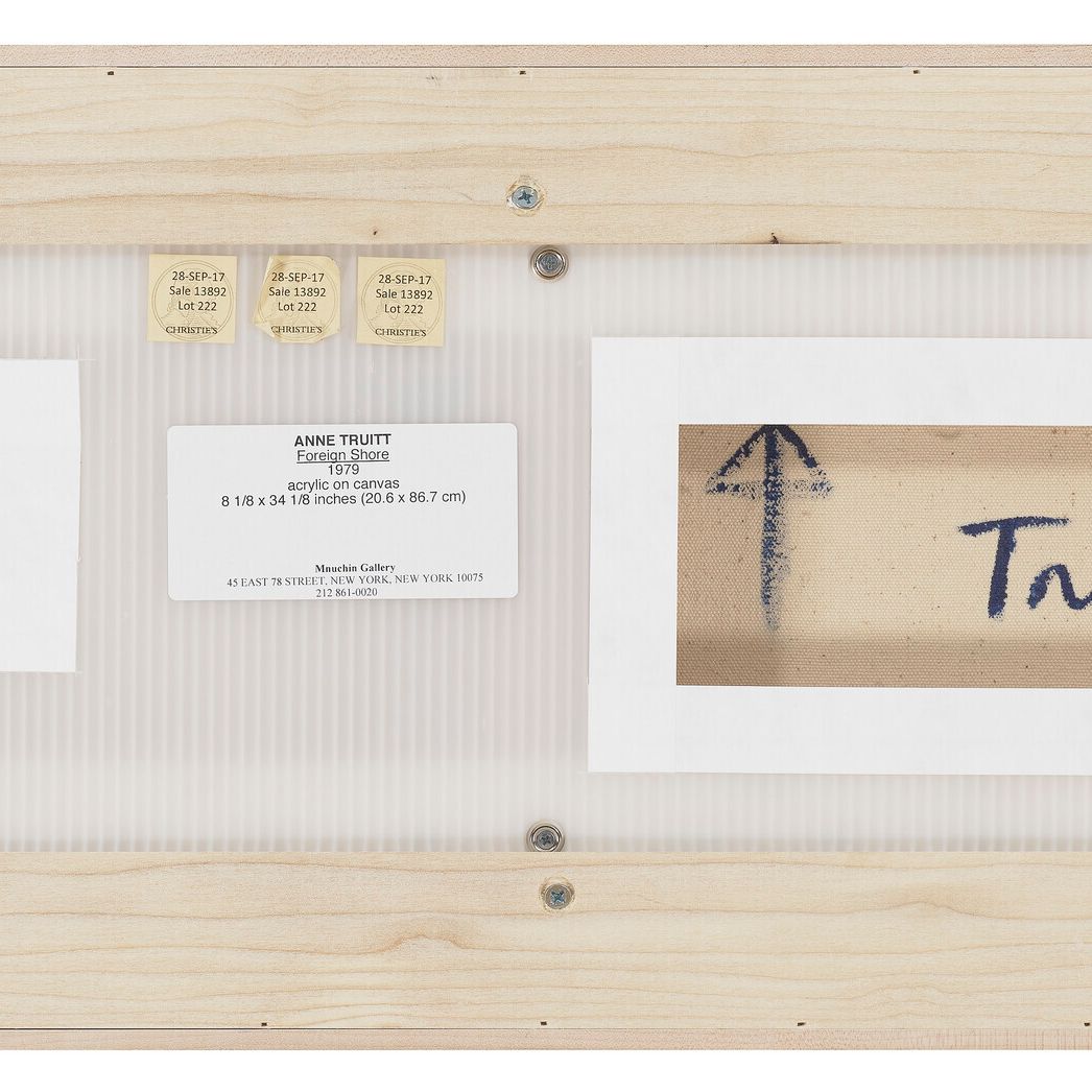Anne Truitt — Чужой берег, изображение 3