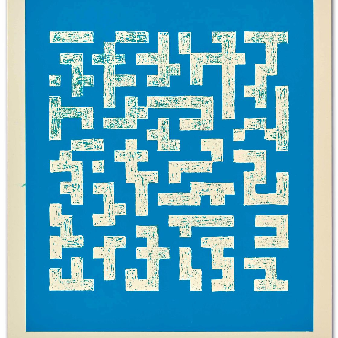 Anni Albers — Двойной оттиск IV